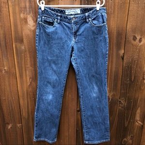 Ann Taylor LOFT Blue Denim Jeans Straight Leg 10